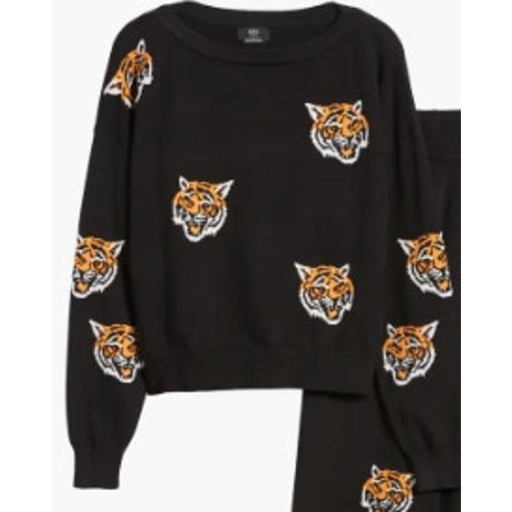 NEW! Dressed in LALA 'Fierce' Knit Sweater in BLACK (L) - Picture 7 of 7